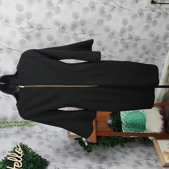 Calvin Klein Bell Sleeve Sheath Dress - Picture 4 of 6